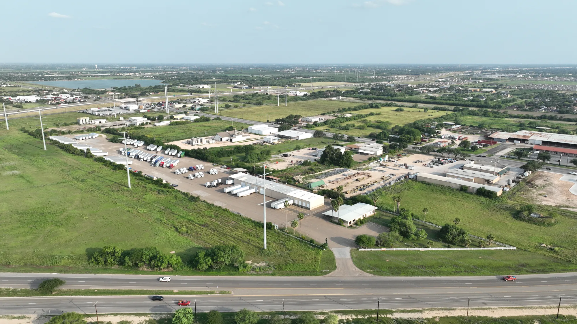 Industrial Yard Aerial