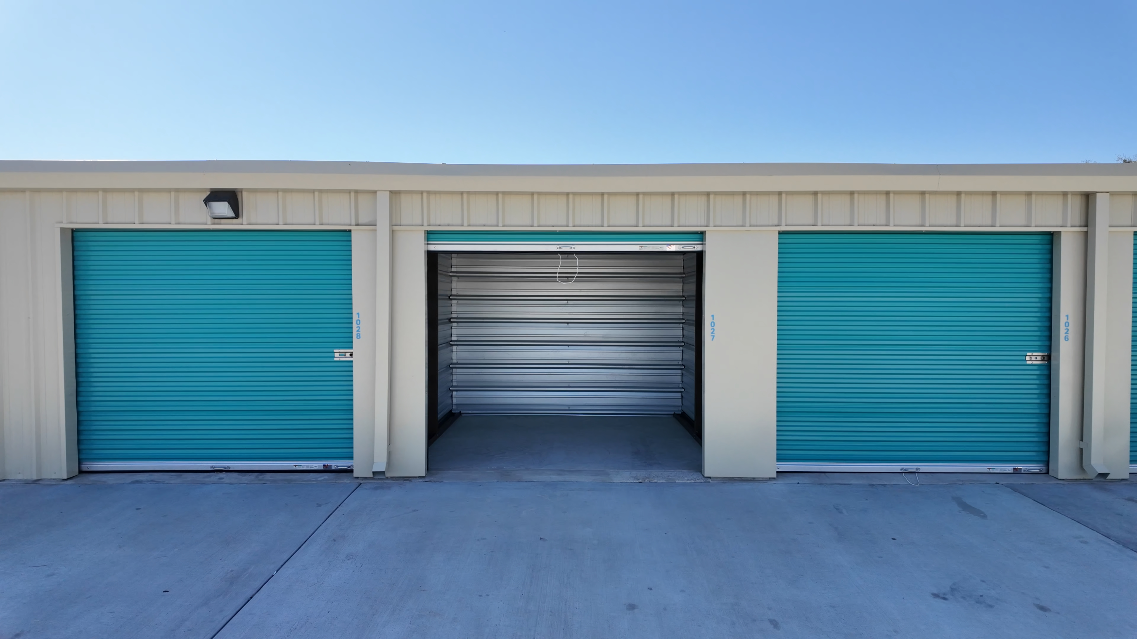 Storage Unit Open