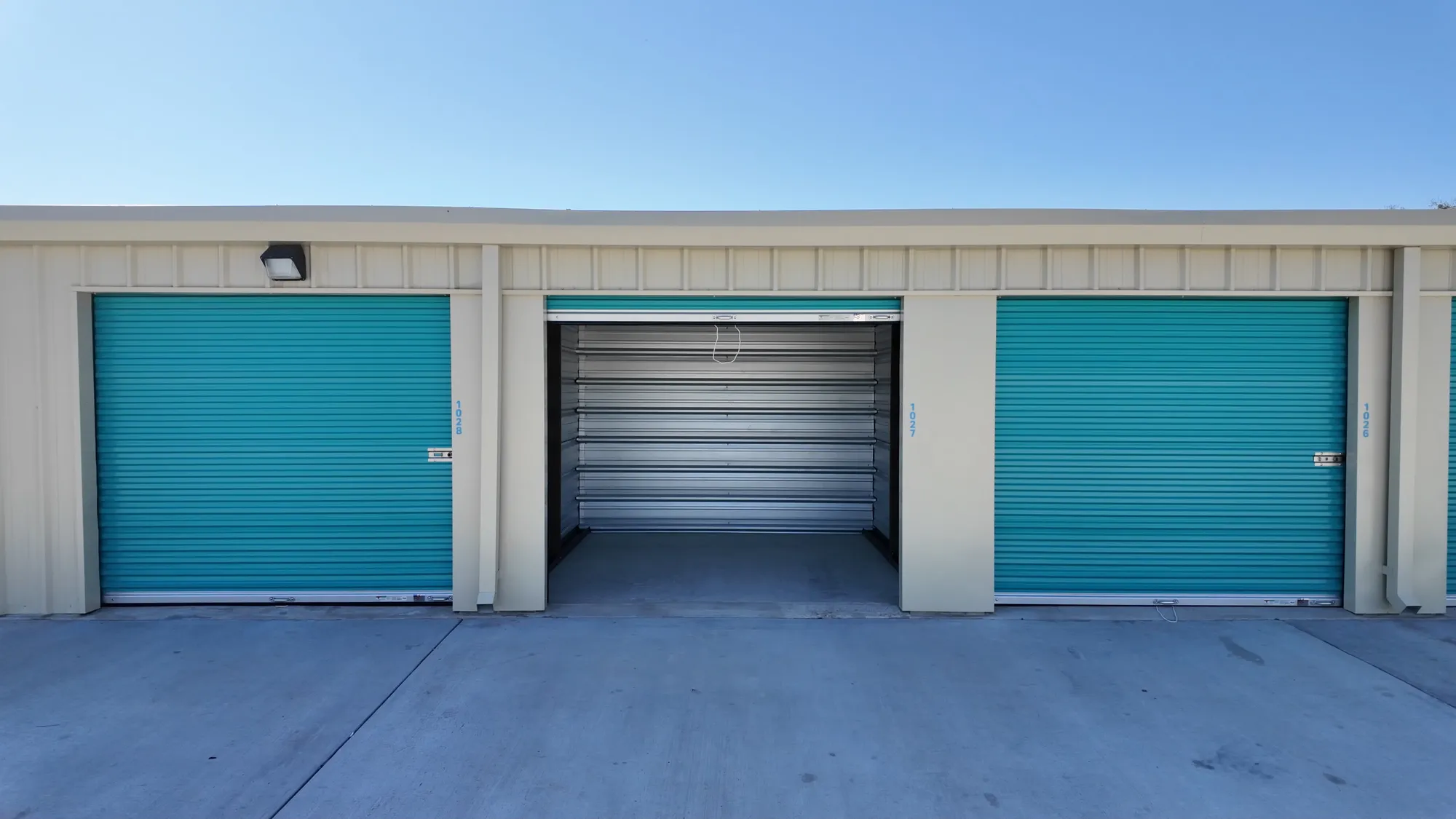 Storage Unit Open