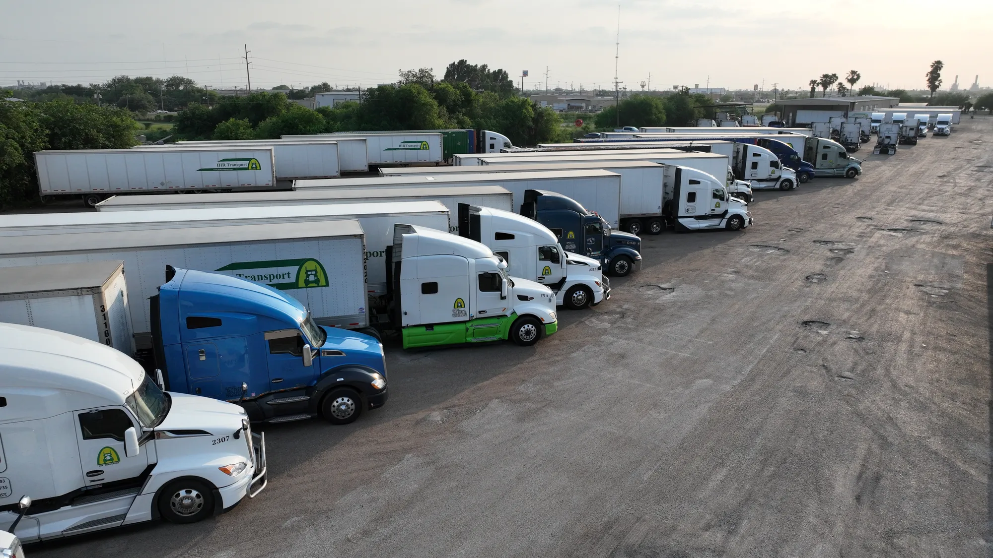 Truck Fleet Aerial