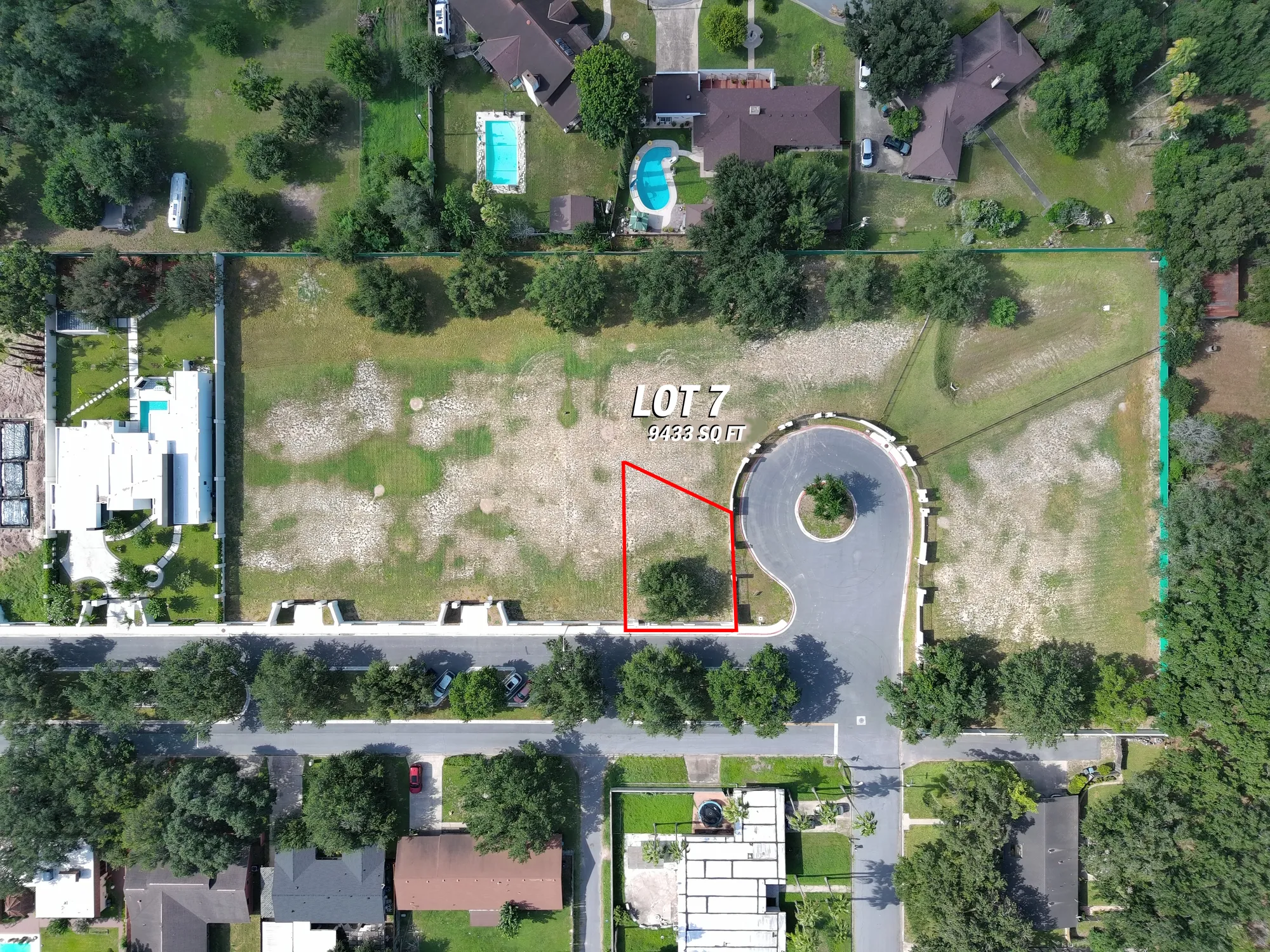 Residential Lot Outline