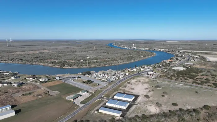 South Texas Waterway Aerial