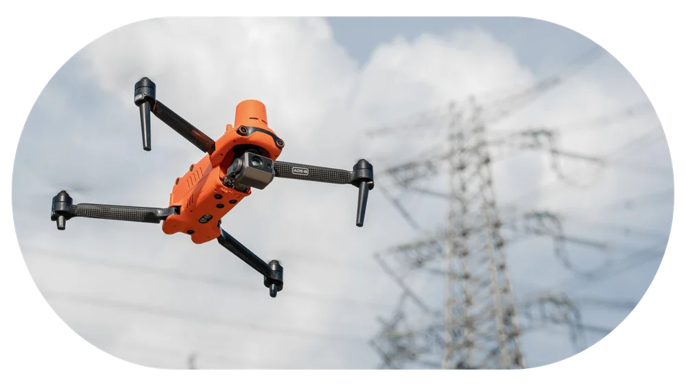 Autel EVO II Dual 640T drone in flight
