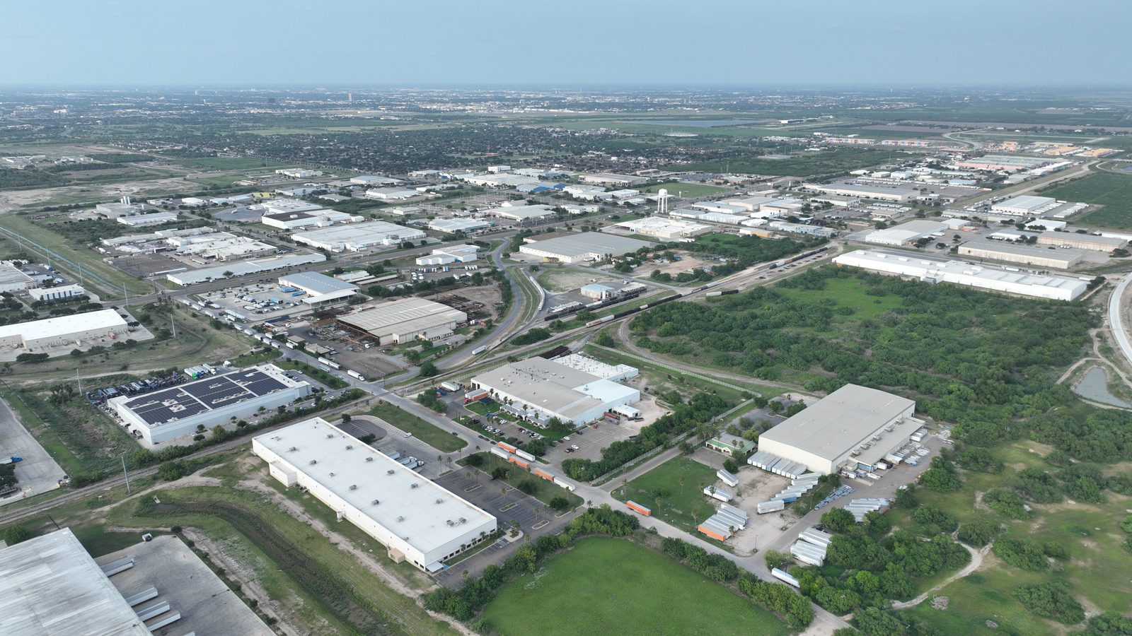 Aerial view of the Rio Grande Valley — Fly-By Drone Photography service area