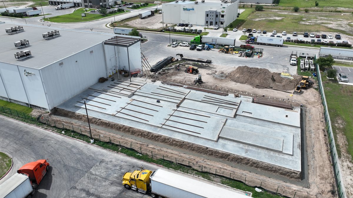 Foundation slab aerial